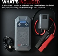 Schumacher SL1674 1,500 Peak Amp Jump Starter