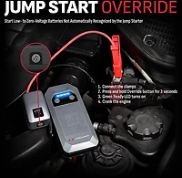 Schumacher SL1674 1,500 Peak Amp Jump Starter