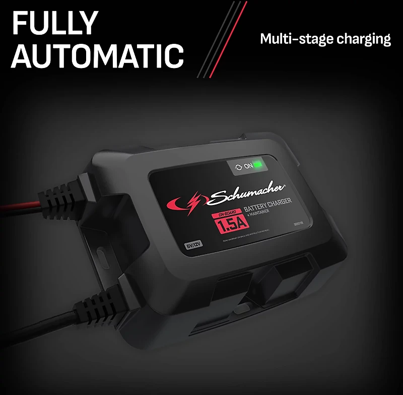 Schumacher SC1587 1.5-Amp 6/12V Mountable Maintainer