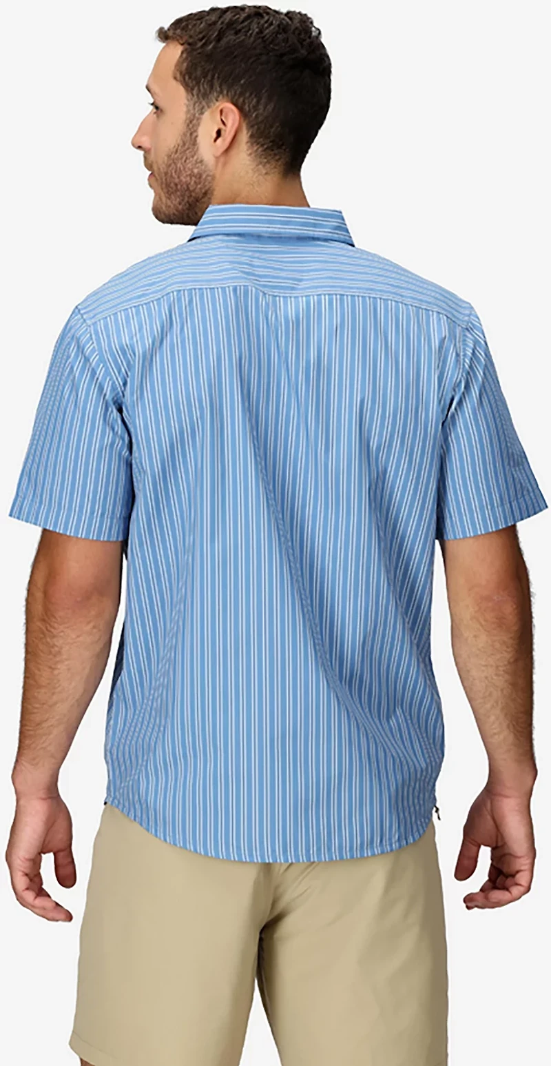 Marmot Men's AirExchange UPF 40 Novelty Short Sleeve Collared Shirt