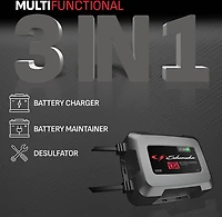 Schumacher SC1587 1.5-Amp 6/12V Mountable Maintainer