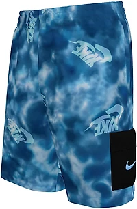 Nike Boys' Water Tie Dye Volley Swim Shorts 7