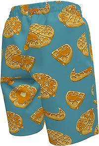 Nike Boys' Tossed Waffles Volley Swim Shorts 7