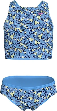 Nike Girls' Bubble Script Spiderback Midkini Swim Set