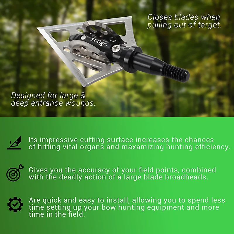 Rexpid Nuri Fixed Broadheads 3-Pack