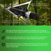 Rexpid Big III Fixed Broadheads 3-Pack