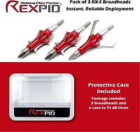 Rexpid RX-S Mechanical Broadheads 3-Pack
