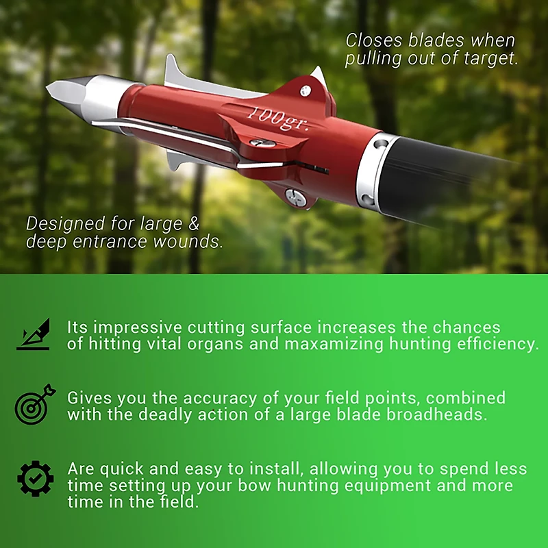 Rexpid RX-S Mechanical Broadheads 3-Pack