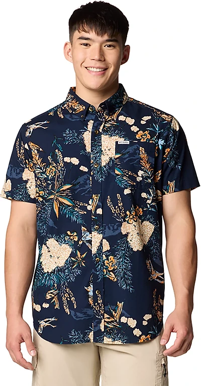 Columbia Sportswear Men's Rapid Rivers Printed Button Down Shirt