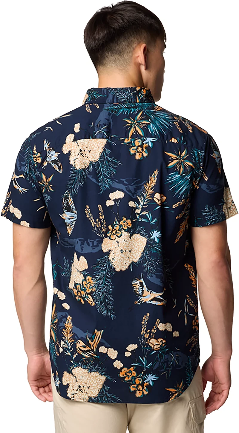 Columbia Sportswear Men's Rapid Rivers Printed Button Down Shirt