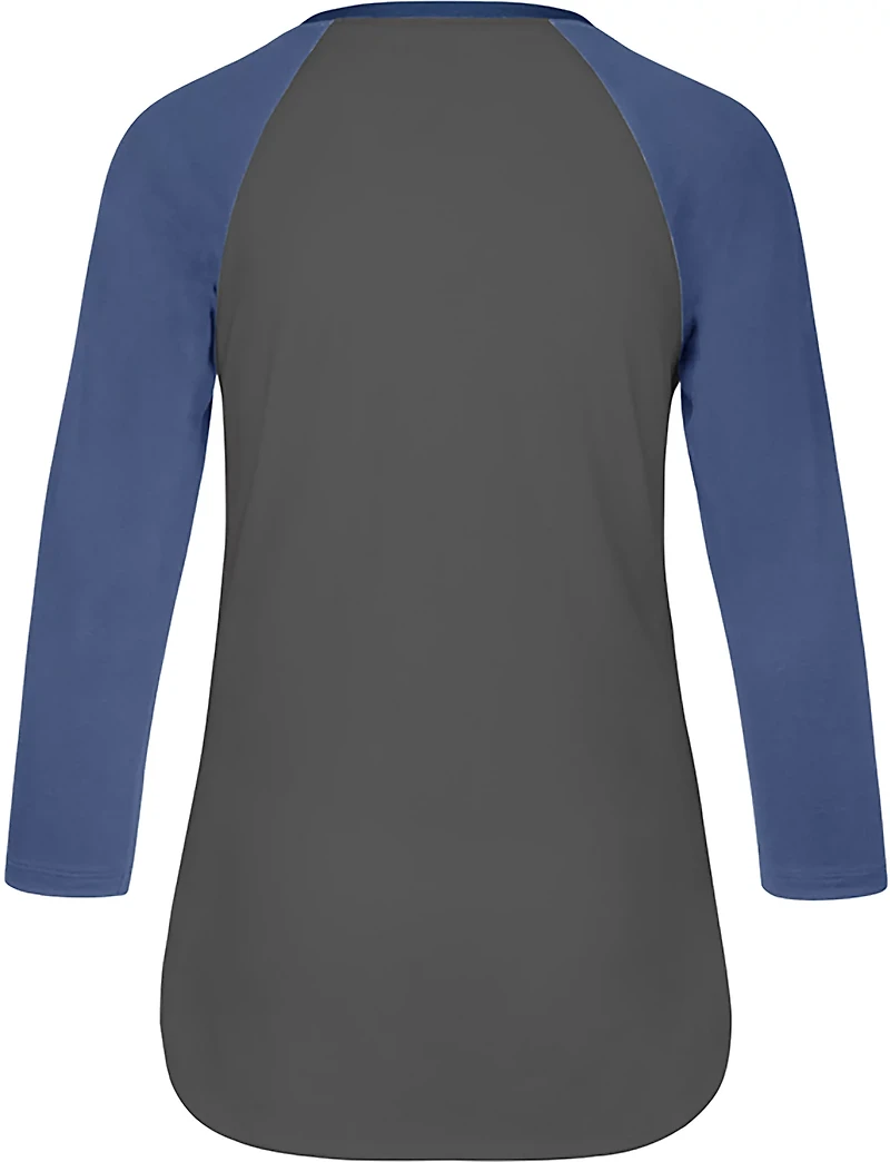 '47 Women's Dallas Mavericks High Rise Frankie Raglan T-shirt