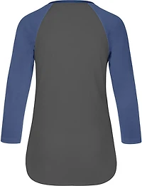 '47 Women's Dallas Mavericks High Rise Frankie Raglan T-shirt