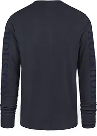 47 Men's Texans Triple Down Franklin Long Sleeve T-shirt