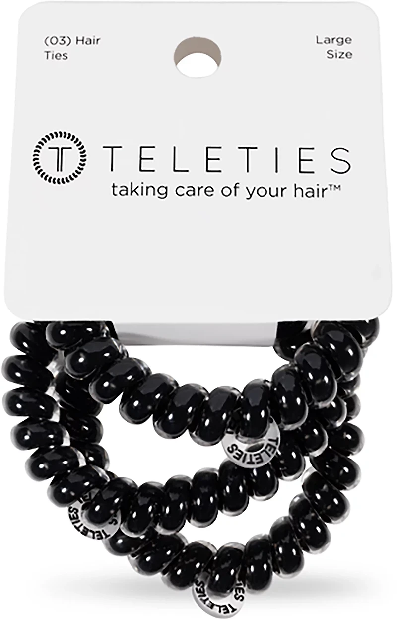 Teleties For the Love of Nudes Large Hair Coil - 3 Pack