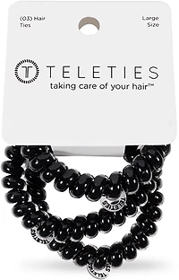 Teleties For the Love of Nudes Large Hair Coil - 3 Pack