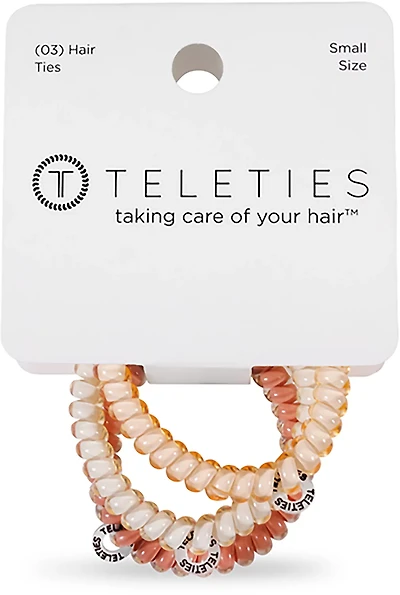 Teleties Small Hair Coil -  3 Pack