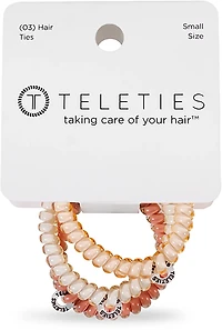 Teleties Small Hair Coil -  3 Pack