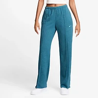 Nike Women's Sportswear Chill French Terry Mid Rise Open Hem Sweatpants