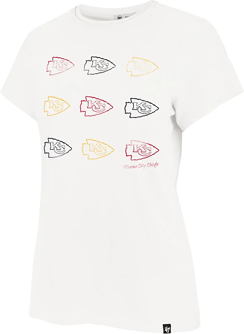 47 Women's Kansas City Chiefs Wild Dreams Frankie T-shirt