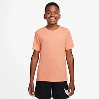 Nike Boys' Dri-FIT Miler Short Sleeve Shirt