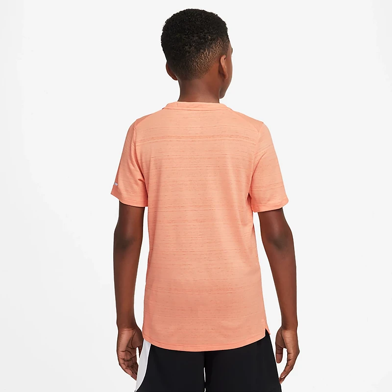 Nike Boys' Dri-FIT Miler Short Sleeve Shirt