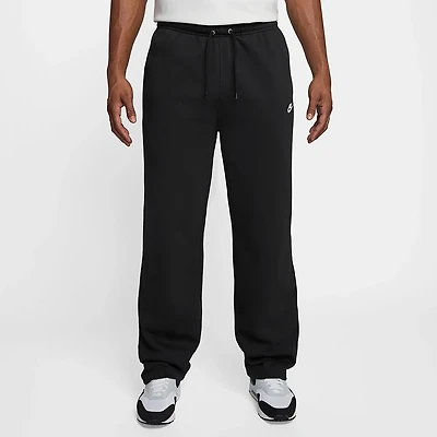 Nike Men's Club Open Hem Brushed Fleece Pants