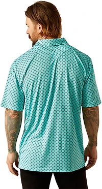 Ariat Men's Allover Print Polo Shirt