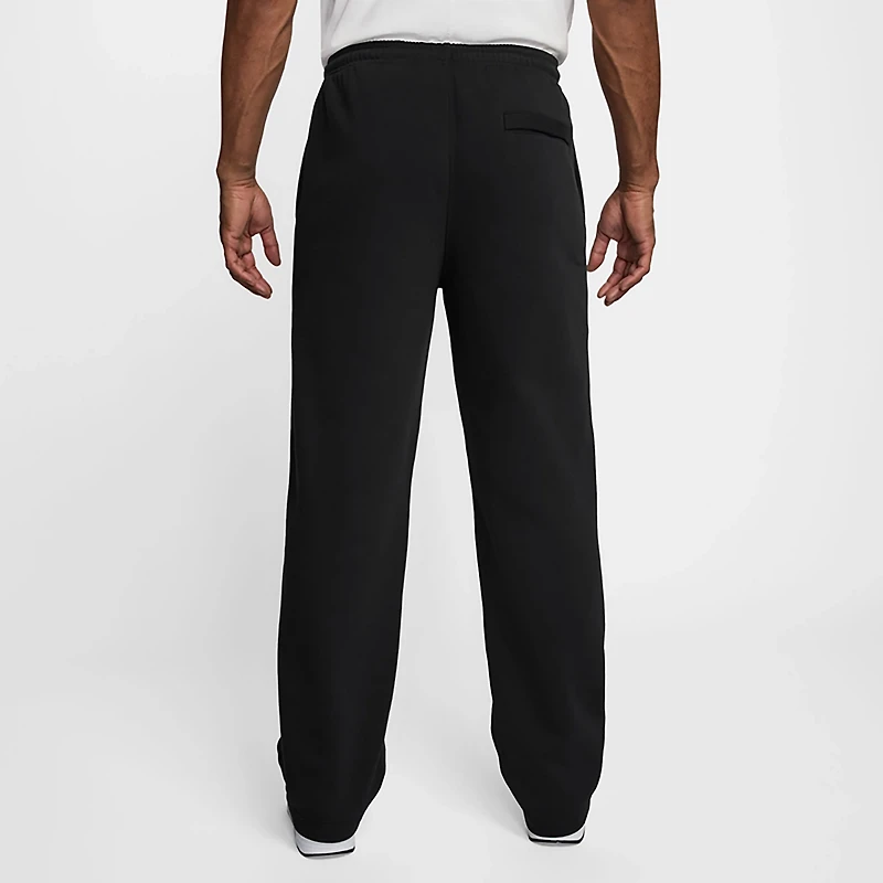 Nike Men's Club Open Hem Brushed Fleece Pants