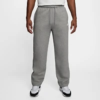 Nike Men's Club Open Hem Brushed Fleece Pants