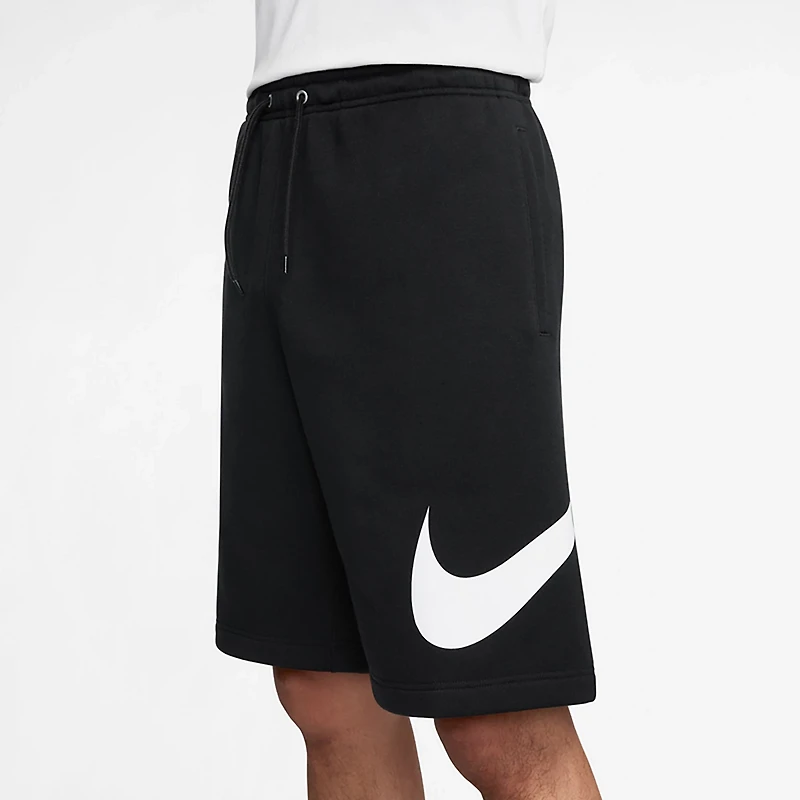 Nike Men's Club Brushed Fleece Graphic Shorts 7 in.