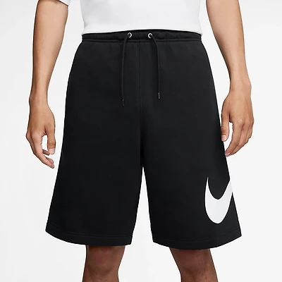 Nike Men's Club Brushed Fleece Graphic Shorts 7 in.