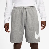 Nike Men's Club Brushed Fleece Graphic Shorts 7 in.
