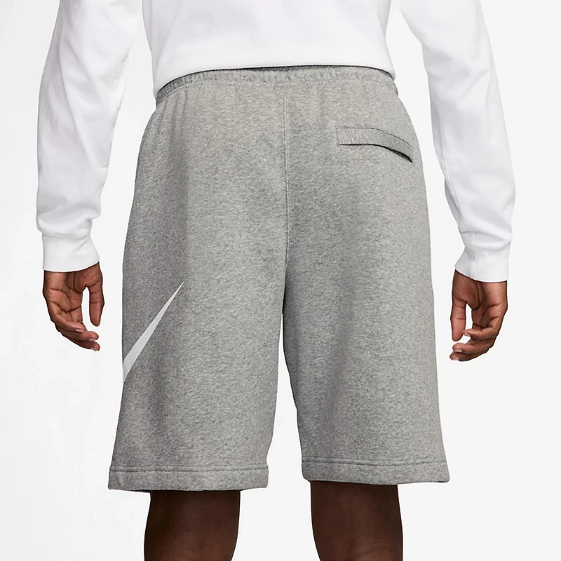 Nike Men's Club Brushed Fleece Graphic Shorts 7 in.