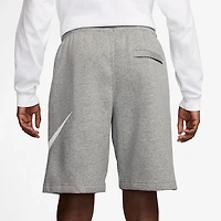 Nike Men's Club Brushed Fleece Graphic Shorts 7 in.