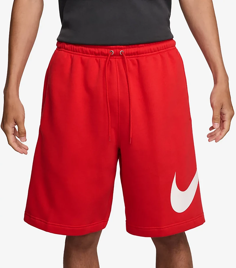 Nike Men's Club Brushed Fleece Graphic Shorts 7 in.