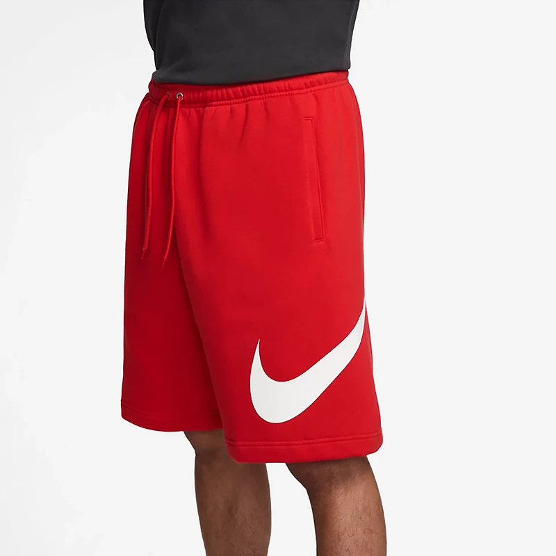 Nike Men's Club Brushed Fleece Graphic Shorts 7 in.