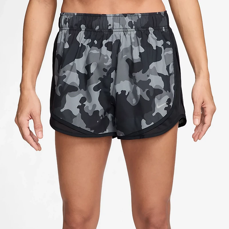 Nike Women's Tempo Dri-FIT Mid Rise Camo Running Shorts 3