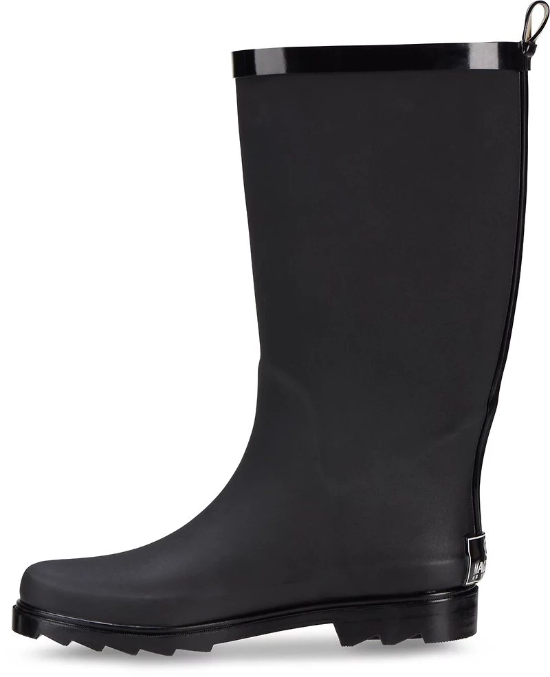 Magellan Outdoors Women's Matte Black Classic Rubber Boots