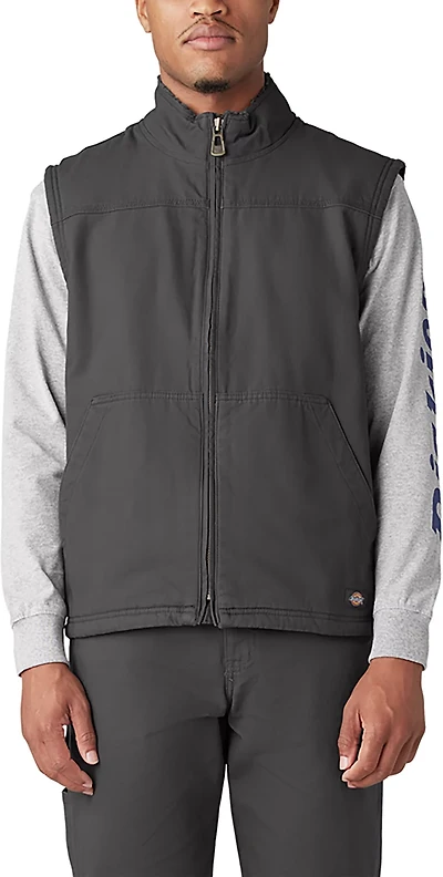 Dickies Men's Duck Sherpa Lined Vest