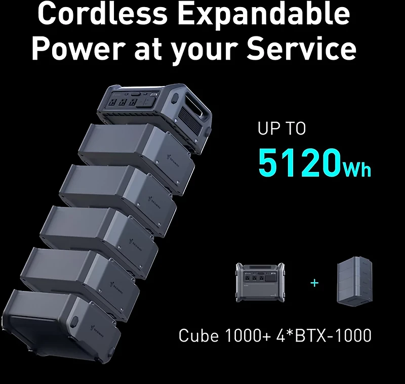 Segway Portable Power Station Cube 1000