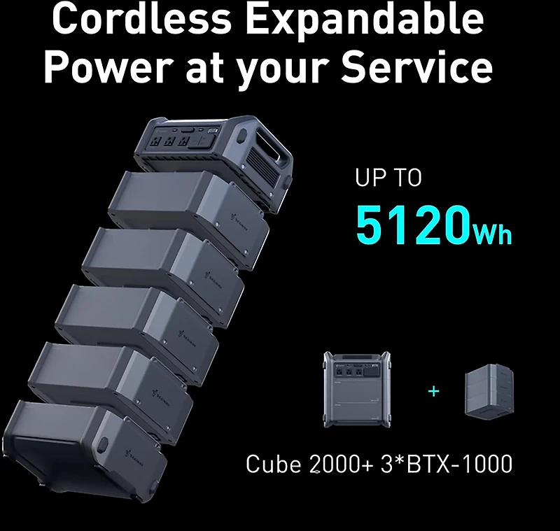 Segway Portable Power Station Cube 2000