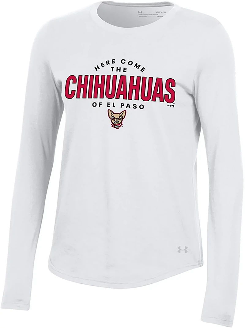 Under Armour Women's El Paso Chihuahuas Changeup Performance Long Sleeve T-shirt
