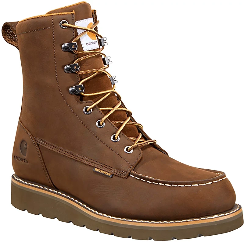 Carhartt Men's Moc Toe 8 in Wedge Work Boots