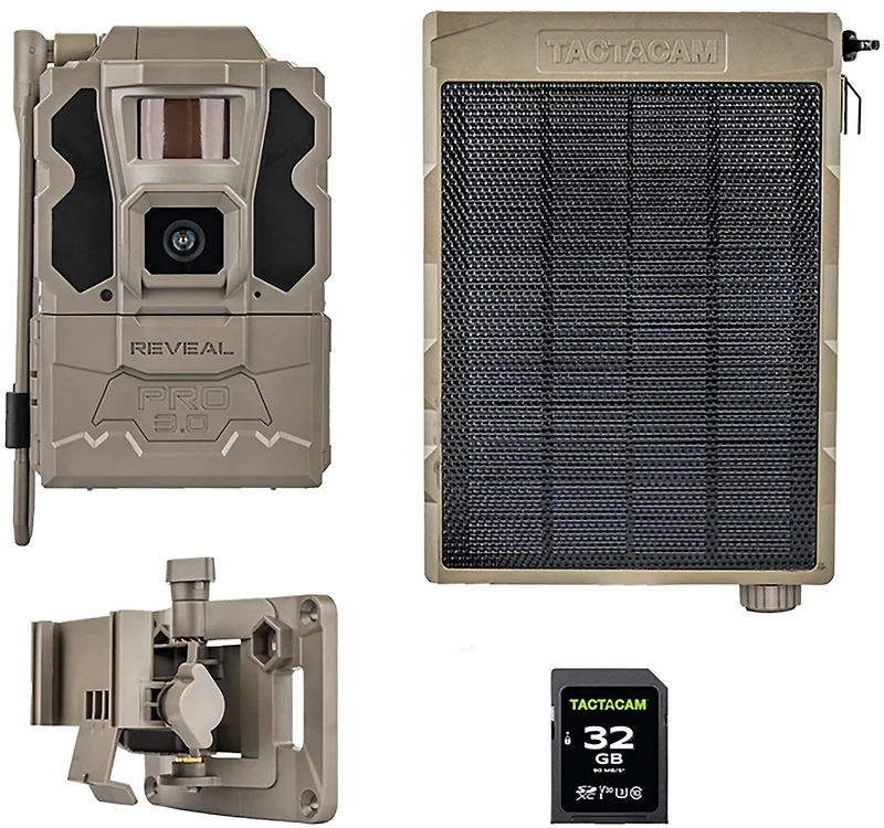 Reveal by Tactacam Pro 3.0 Cellular Trail Camera Bundle