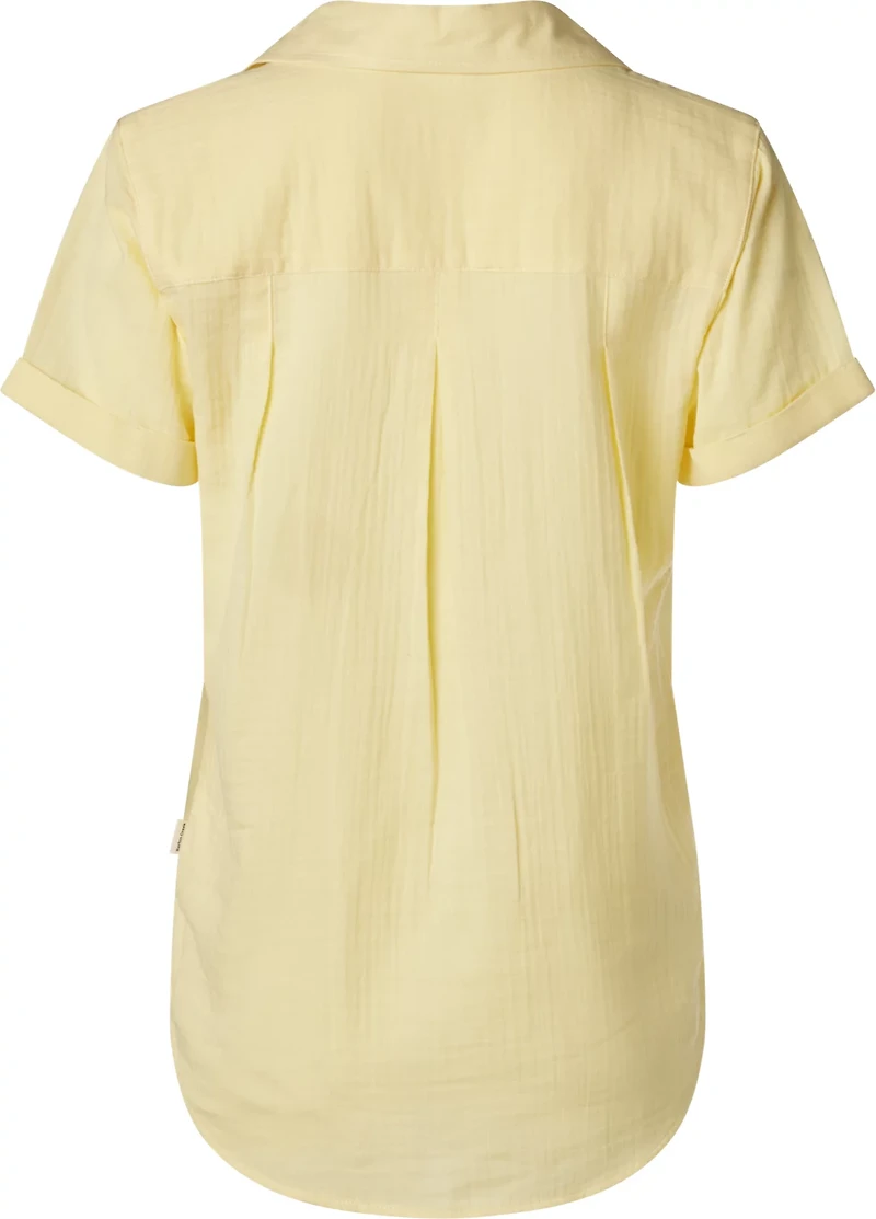 Magellan Outdoors Women's Happy Camper Short Sleeve Camp Shirt