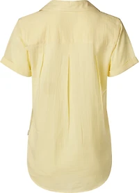 Magellan Outdoors Women's Happy Camper Short Sleeve Camp Shirt