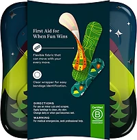 Welly Camping Bravery Badges Adhesive Bandages 48-Pack