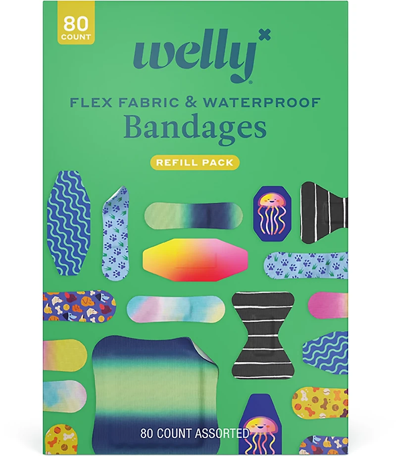 Welly 80-Count Bandage Variety Pack