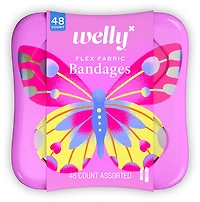 Welly Butterfly Bandages 48 Count