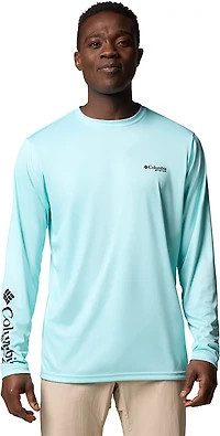 Columbia Sportswear Men's Terminal Tackle PFG Fish Shine Long Sleeve T-shirt